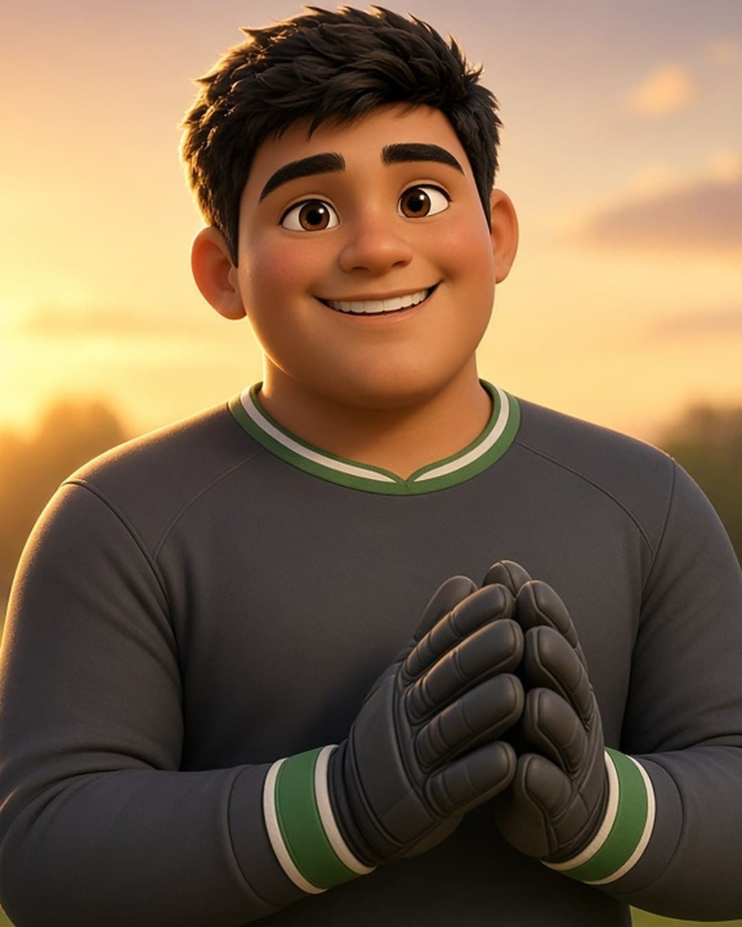 Retrato de Iker, personaje de Detectives del Área