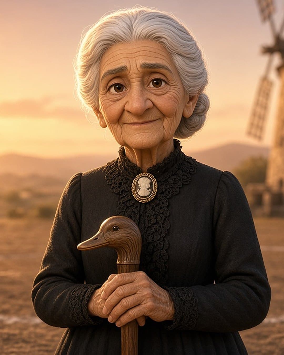 Retrato de Doña Remedios (1976), personaje de Detectives del Área
